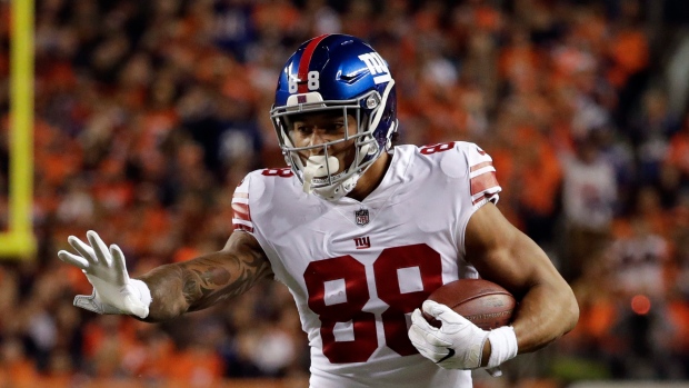 N.Y. Giants place tight end Evan Engram on injured reserve