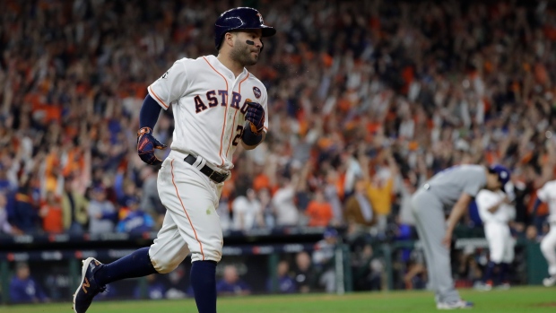 Who was baseball's most valuable player in 2017: Jose Altuve or Giancarlo  Stanton?
