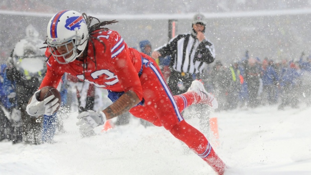 Bills vs. Colts: Buffalo wins in overtime on a snow-filled field 