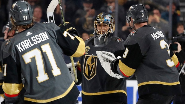 Marc-Andre Fleury, James Neal help Vegas Golden Knights win first game