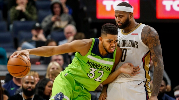 Karl-Anthony Towns paces Timberwolves past Pelicans