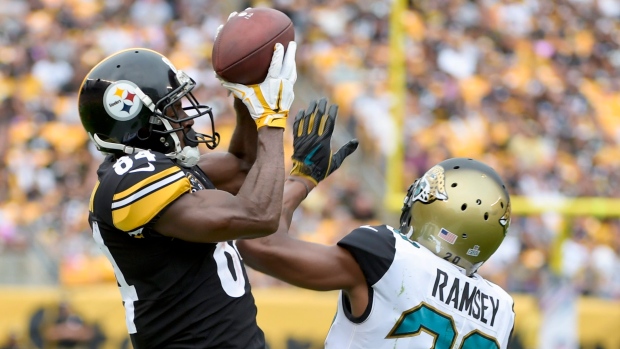 NFL: Steelers' Antonio Brown questionable vs. Cincinnati