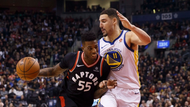 Delon Wright Klay Thompson