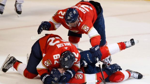 Huberdeau scores lone goal in Panthers loss to Capitals