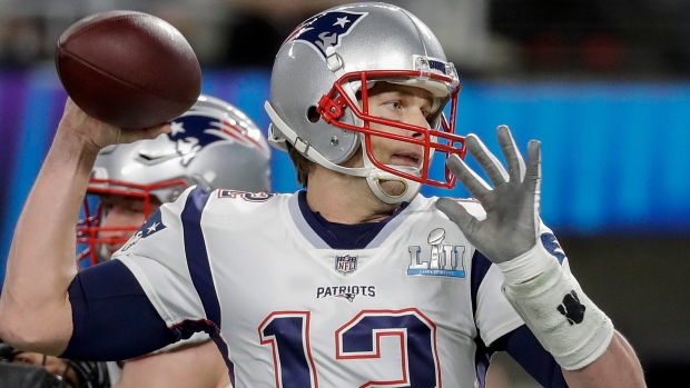 Five more years still New England Patriots quarterback Tom Brady's goal