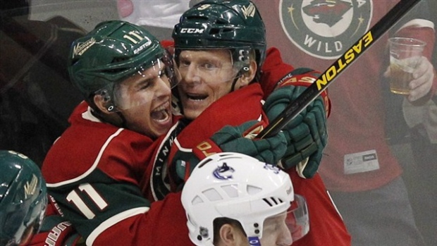 Zach Parise Mikko Koivu