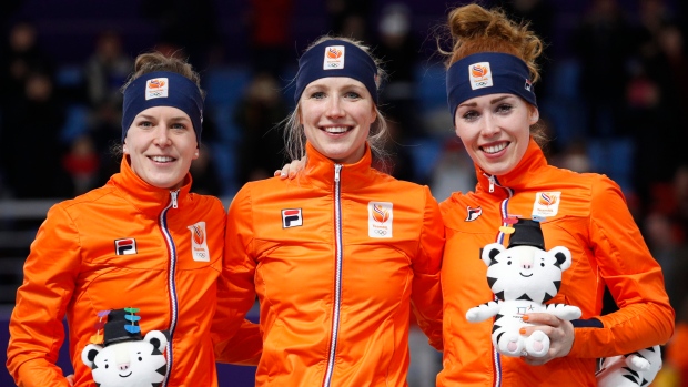 Ireen Wust, Carlijn Achtereekte, Antoinette de Jong